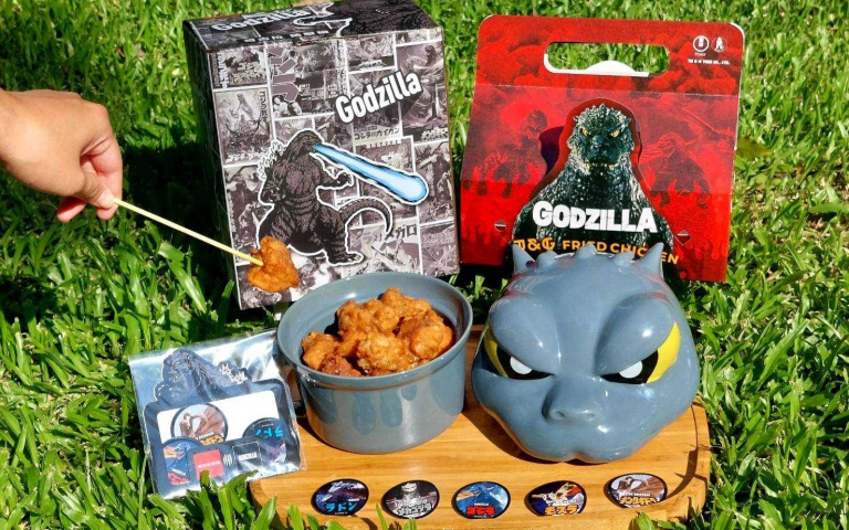 這款哥吉拉泰酷辣！繼光香香雞推「哥吉拉重量餐」，限量聯名碗開搶！