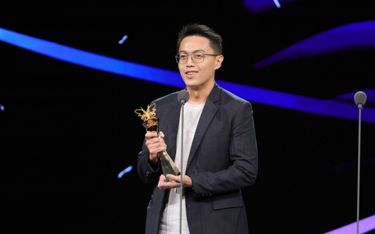 北影25／林君陽《疫起》奪最佳導演　喊話女兒：爸爸拿到獎了