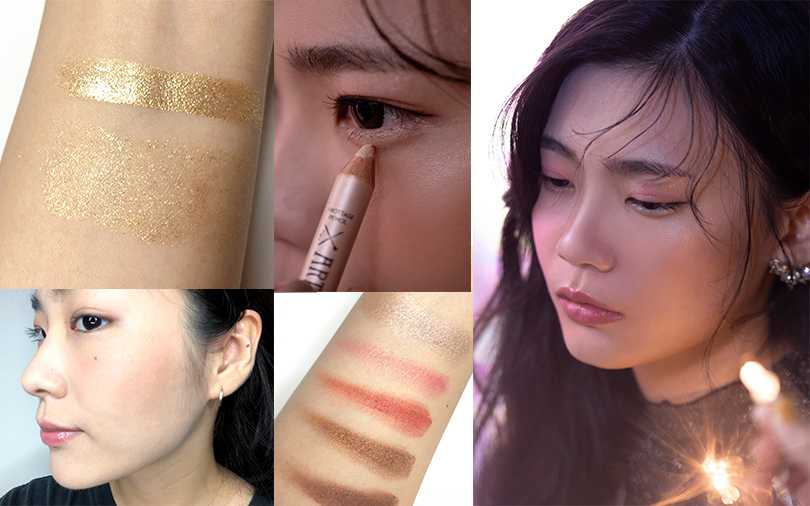 浮誇亮粉、金色彩妝品實測,原來「這樣用」才時髦不泡腫!