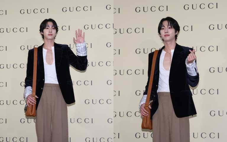 安孝燮現身GUCCI台北101!天王天后蔡依林、張震首度同台;楊謹華、ELLA、胡宇威、坤達通通到場!