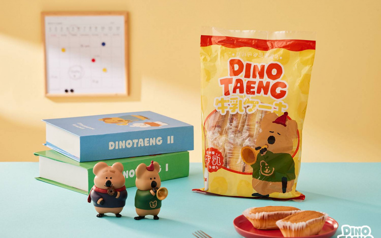 短尾袋鼠萌進 7-ELEVEN!DINOTAENGx幸堂牛奶蛋糕獨家販售!