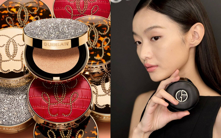 終於找到「人生氣墊」!Armani奢光氣墊「見光不見粉」、嬌蘭珠寶氣墊粉殼美到想珍藏!