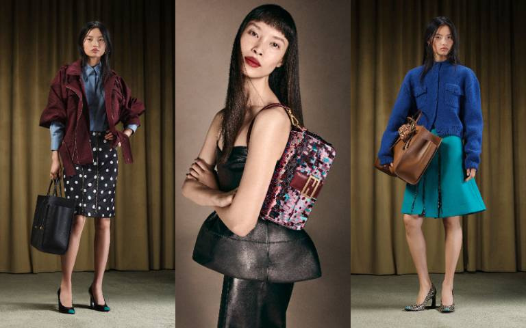 FENDI 2026早春系列！飛蛾、亮片和蝴蝶結重啟80年代派對模式，連Baguette也變超閃