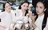 被粉絲問爆的Jisoo同款唇彩色號公開！巴黎看秀美貌封神：清透「水光微霧底妝＋乾淨束感眼妝」貴氣千金妝容全解析