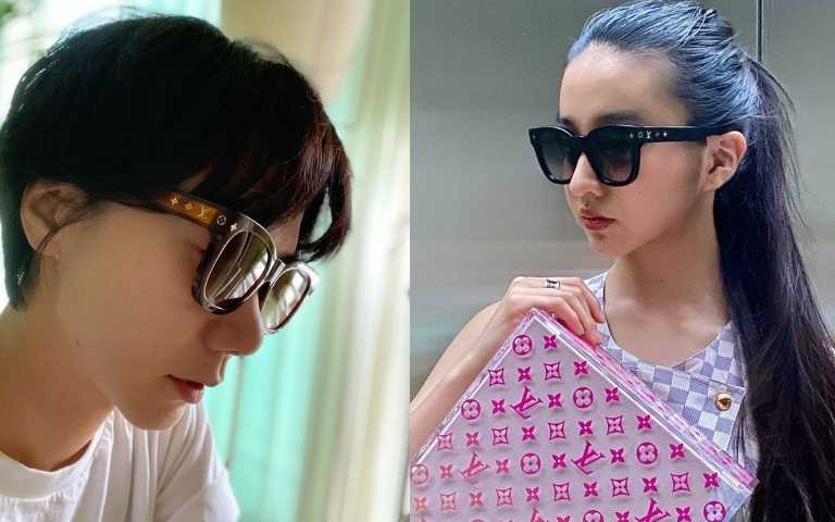 全球女星都在分享LV太陽眼鏡和超大Monogram桃粉色眼鏡盒,原來是2022 LV早春大秀直播開始了!