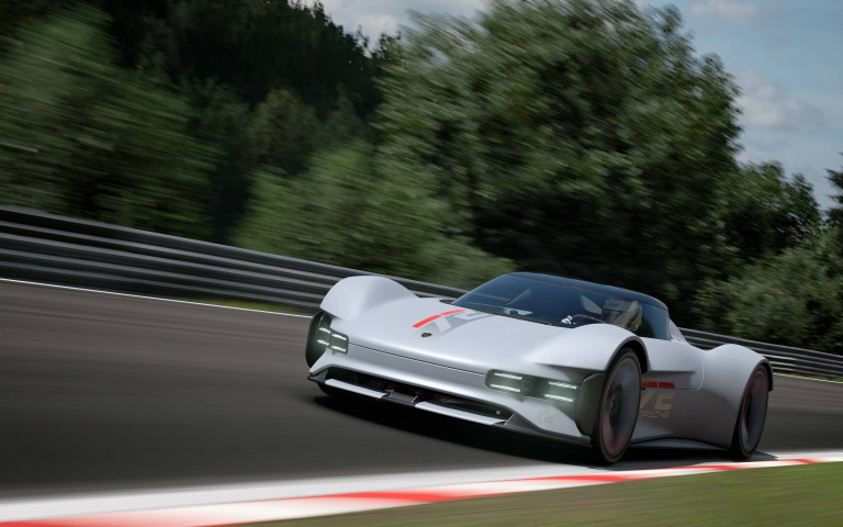 Porsche Vision Gran Turismo,引領未來的虛擬賽車上線啦!