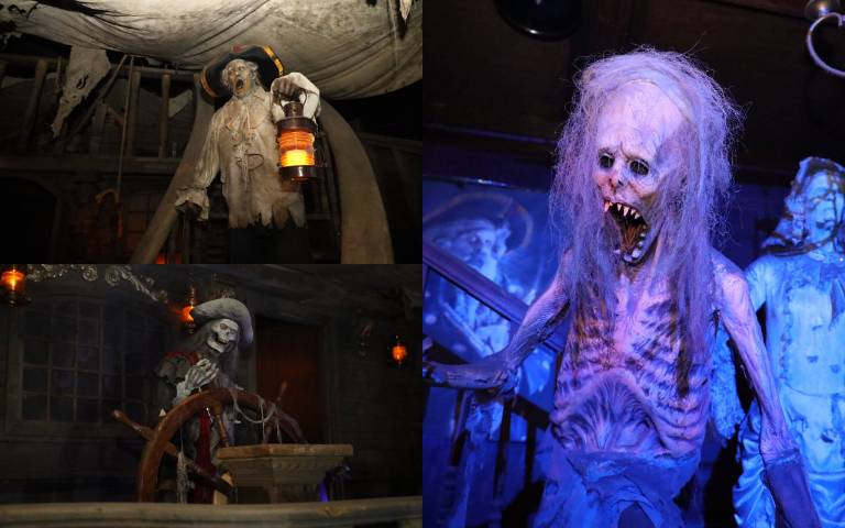 義大超逼真「5D鬼船」你敢挑戰嗎？萬聖月裝扮入園再送神秘大禮！