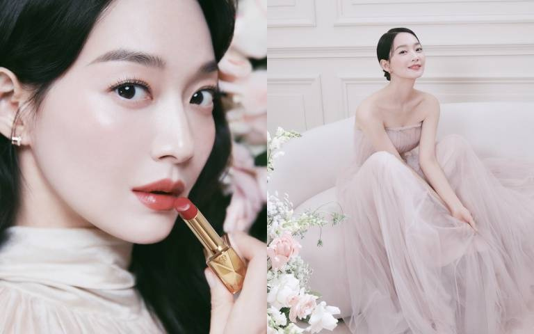 韓國最美皮膚女藝人申敏兒最新絕美形象照一次大公開！這次照片真的太美，她畫的每一款妝都想學！