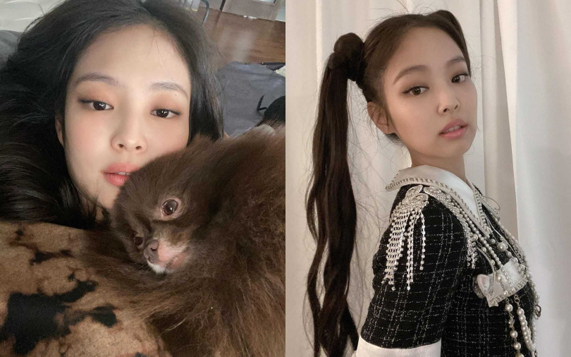 BLACKPINK Jennie慵懶貓眼妝學起來!咖啡色眼影+黑色眼線+裸粉唇這樣畫就對了!