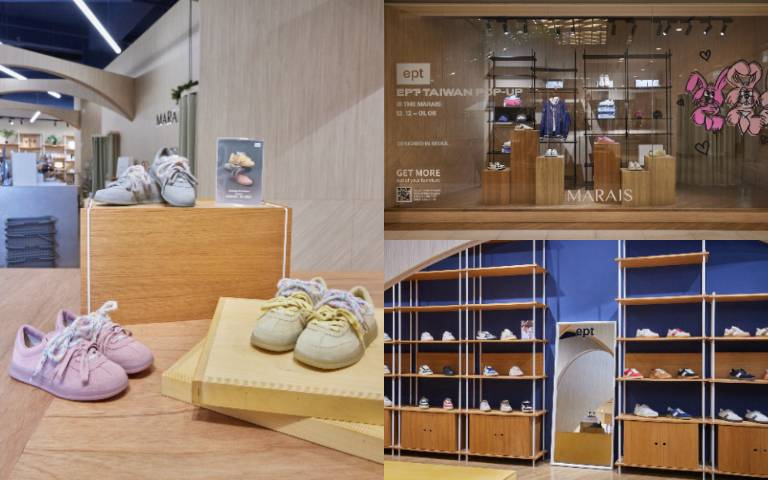 EPT台中首間、三週限定快閃必朝聖！韓國超人氣萬步鞋「聖水洞限定色」獨賣開搶