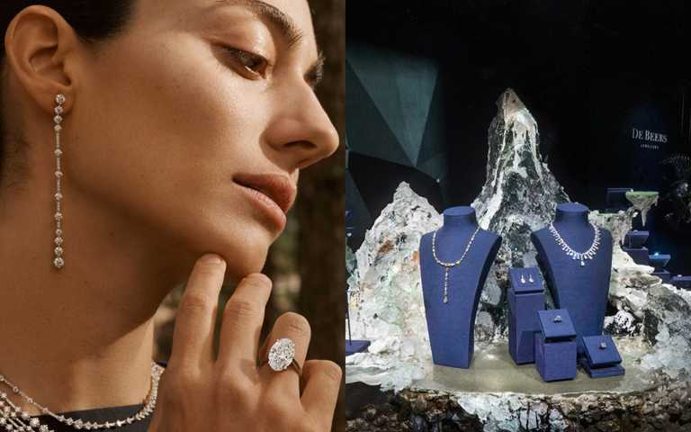 玩美女人閃耀鑽石光芒!DE BEERS《Nature’s Wonders頂級珠寶展》結合當代藝術打造珍稀鑽石幻美旅程