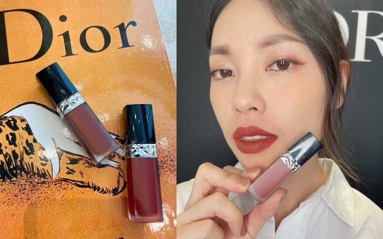 真的不掉色!必收#626、#200,全新2021全新《迪奧超完美持久唇露》讓你戴著口罩也0沾染、不沾杯、不卡紋!