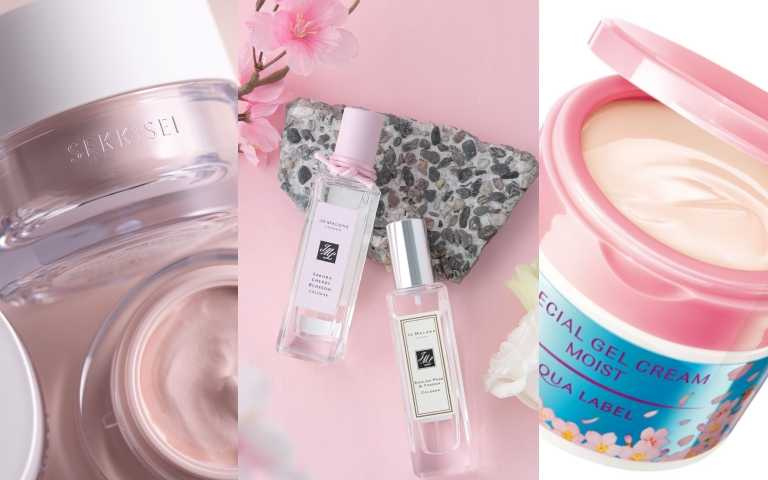 最療癒的櫻花香氣來了!限量版Jo Malone London櫻花香水回歸、保養推出櫻花限量版、高絲推出櫻花色保養光潤霜!網友一致推的櫻花美妝品全集合!