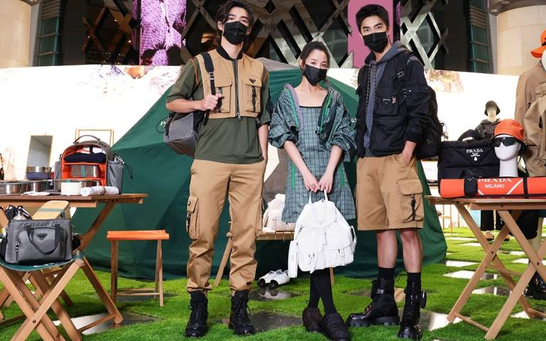 跟陳昊森、曾敬驊、王淨一起去露營!換上PRADA Outdoor系列搶先來場城市野營