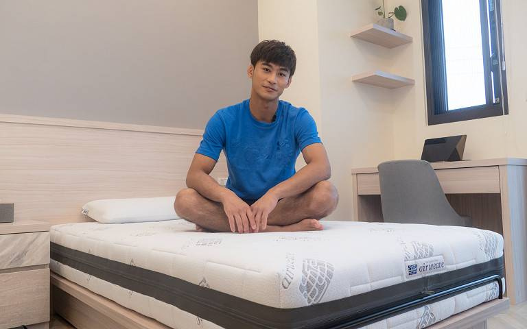 優質睡眠推廣大使楊勇緯,與日本床寢airweave愛維福的東奧邂逅與相知相惜。
