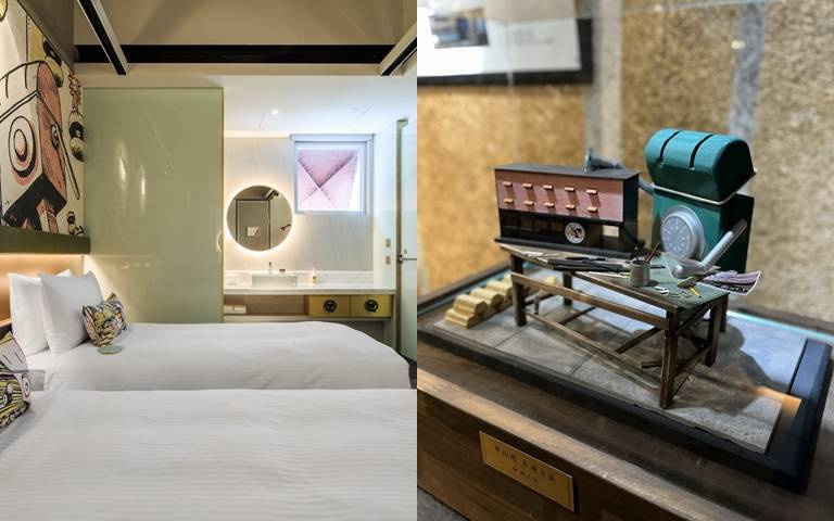 旅館雙人房6.2折,加價贈調酒、脆薯,全家爽爽住再來看回顧展!