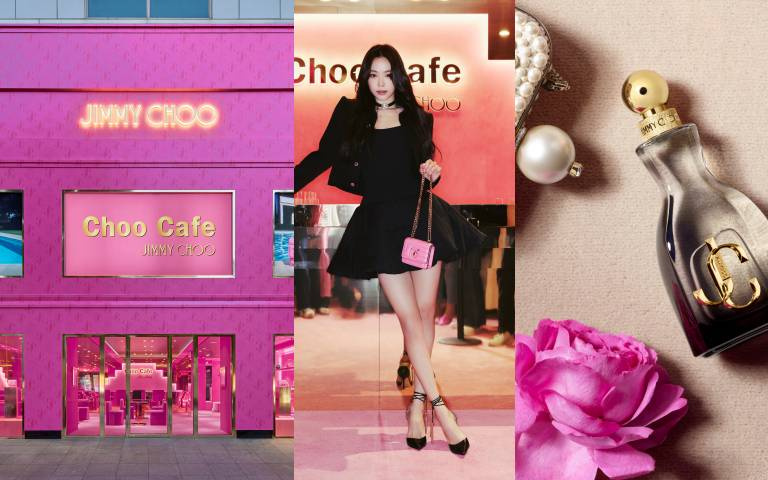 JIMMY CHOO年底動作頻頻，除了在首爾開設死亡芭比粉『Choo Café』外，同步推出Party必備女香I WANT CHOO Forever熾愛永恆淡香精