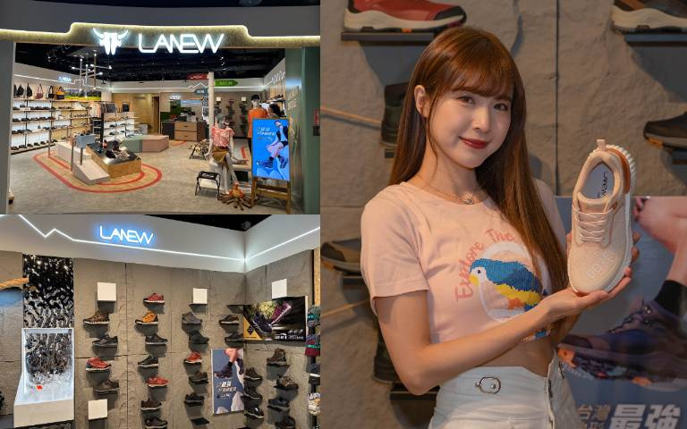 LA NEW「足」打戶外機能櫃！樂天女孩熱血應援，球場、逛街都穿「它」！