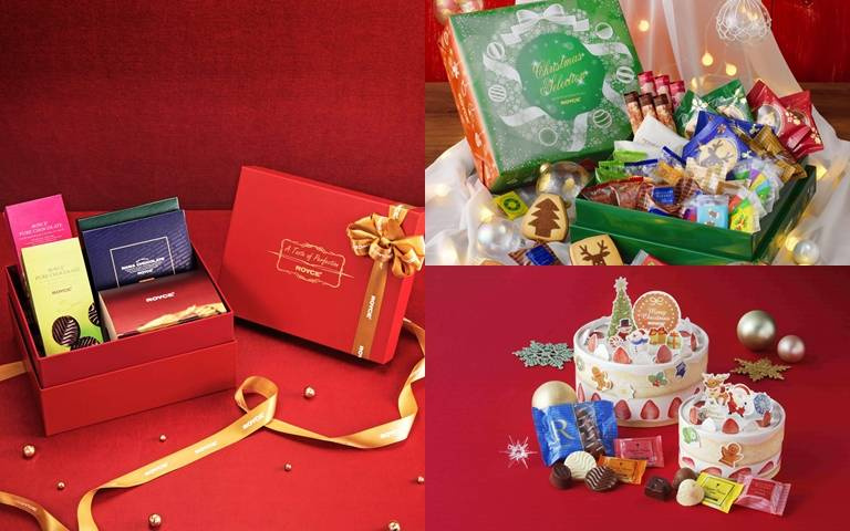 日本巧克力品牌聖誕禮盒！神還原草莓奶油蛋糕造型，還有好玩的拉炮組！