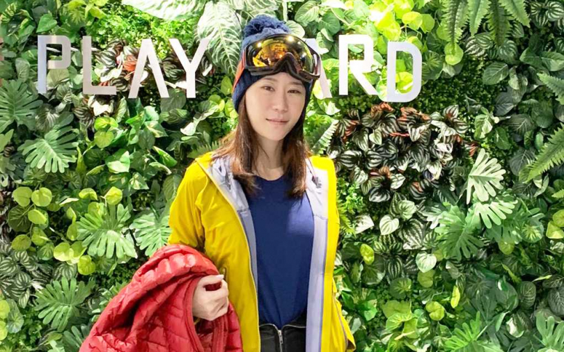 安晨妤揮別婚變新聞風暴 低調現身百貨賣場採買