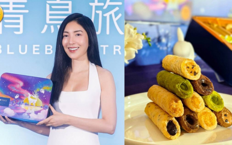 蛋捲品牌喜迎首位代言人楊謹華　預計3年內拓展10家海外分店、中秋系列打造「極光」風