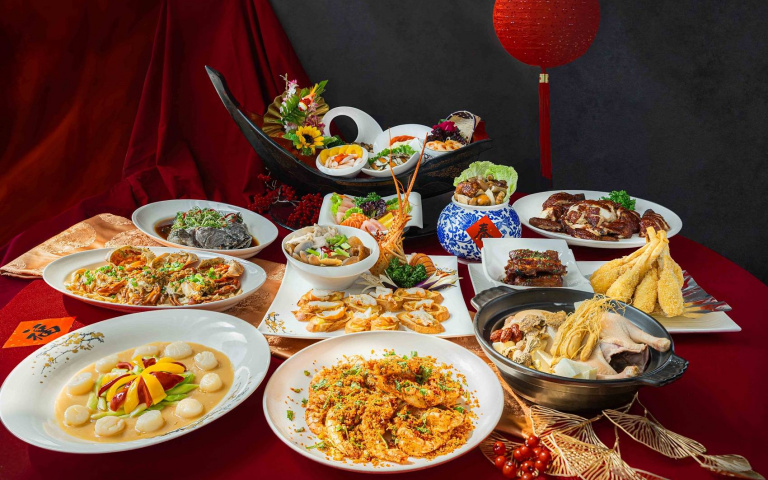 宜蘭飯店推圍爐專案!烏魚子、紅鱘等12道料理,一次體驗味、視、聽三重享受