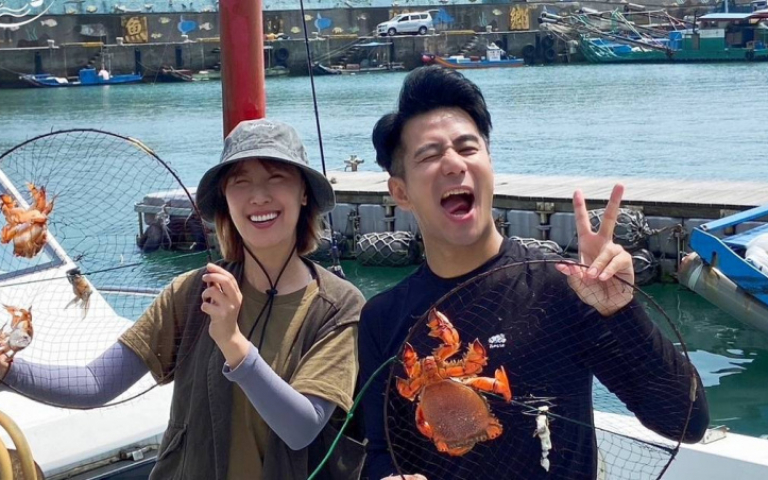 李懿釣魚功了得　郭彥均招認是「演藝圈最會暈船的男人」