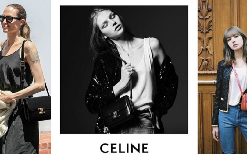 女神們最愛不釋手的就是這咖! CELINE TRIOMPHE 話題包王新色粉嫩來襲