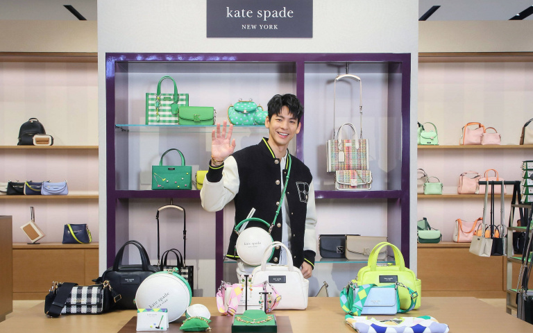 kate spade new york全新系列上市！男神林柏宏打造「帥」性玩味活力！