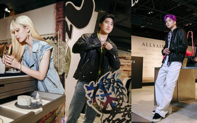 派偉俊、婁峻碩、JUD陳泳希穿起ALLSAINTS超有型！詮釋今年最流行的叛逆英倫look！