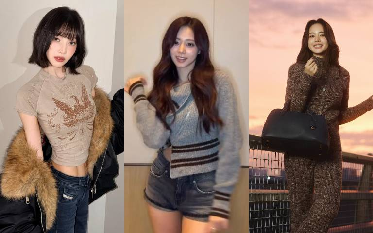 Joy腹肌太搶戲、子瑜小露腰線超迷人！5女星同款穿搭大公開、經典單品這樣穿最時髦