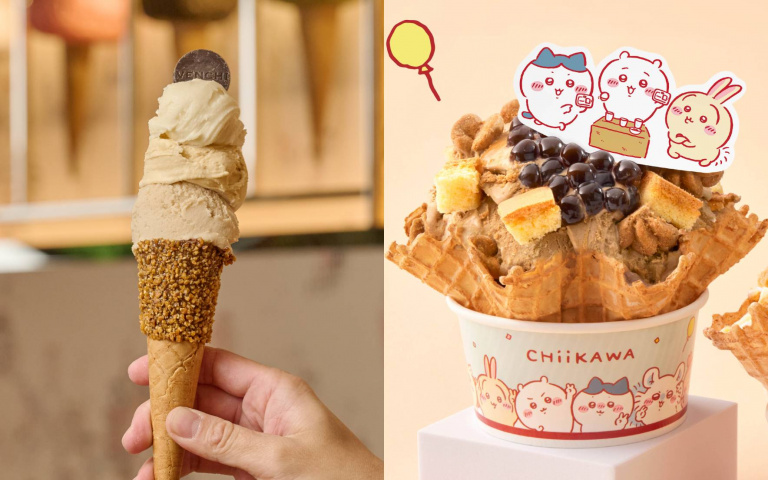 Venchi攜手阜杭豆漿推豆米漿Gelato　COLD STONE吉伊卡哇第二彈超萌登場