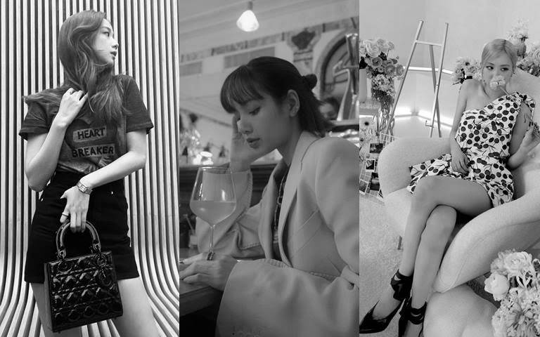 拍照小白必須學!LISA、Rose、Jisoo都愛用的「黑白濾鏡」 一秒拍出超有明星氣場的時髦美照!