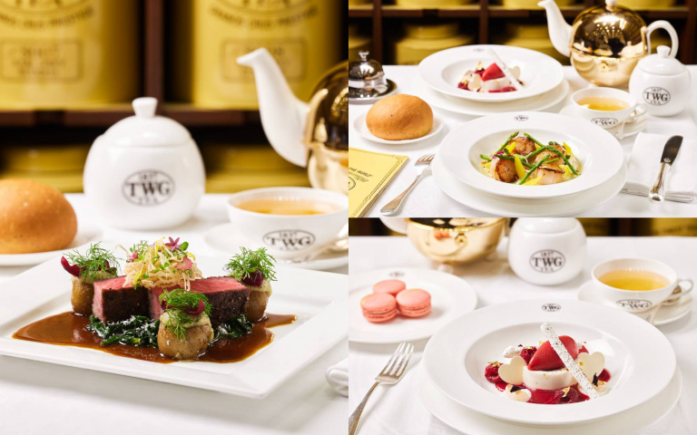 情人節約會推薦！TWG Tea台北101奢華茶沙龍，煎北海道干貝、無骨牛小排超誘人！