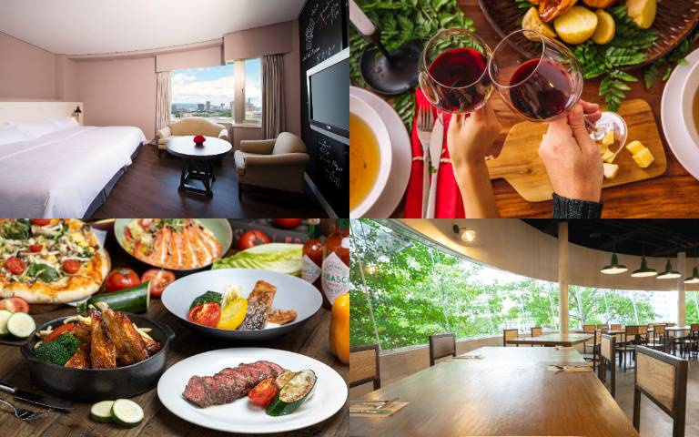 捷絲旅寵媽無極限！推義式海陸窯烤，一泊二食再贈紅酒！