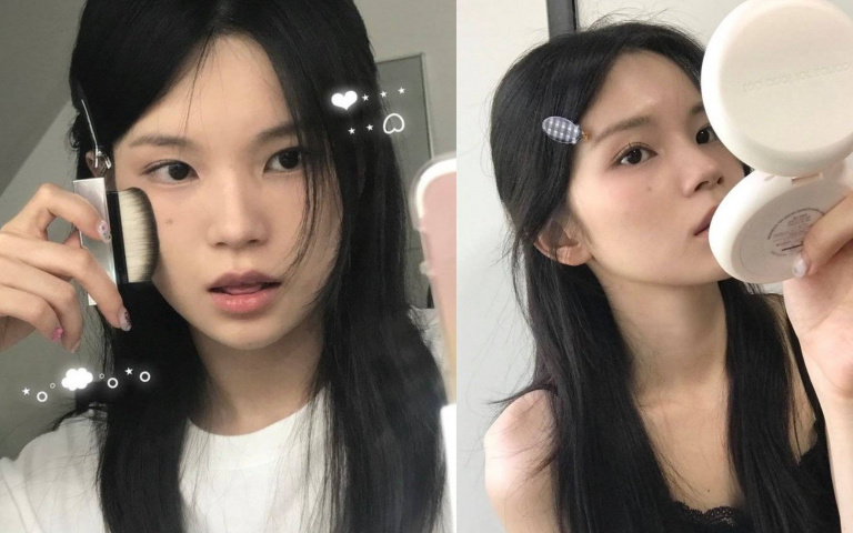 彩妝師愛用的防脫妝技巧!原來定妝噴霧噴在「這個地方」妝感會更服貼!