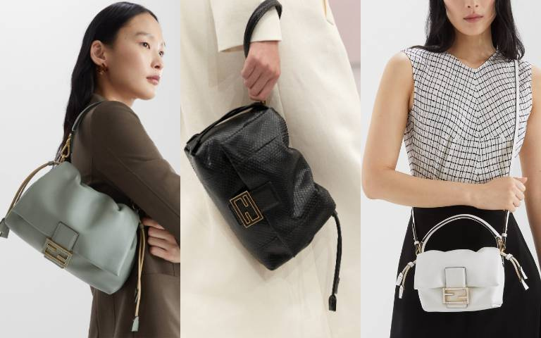 2025超強話題美包來襲!FENDI 春夏新款Mamma Baguette、柔軟包身+抽繩設計,完全超心動