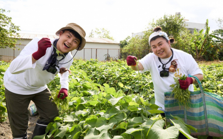 許富凱展現好手藝 韭菜飯拿下花博料理參賽門票
