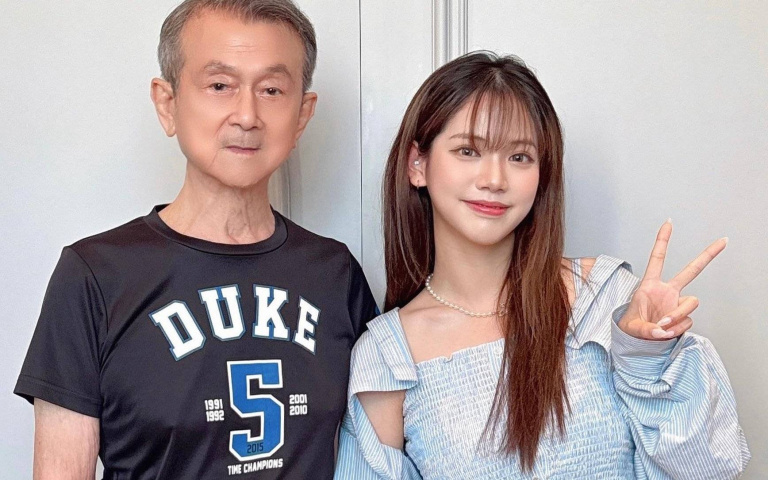 「台灣最美星二代」家族照曝光!88歲阿公也帥翻 網讚:根本神仙基因!