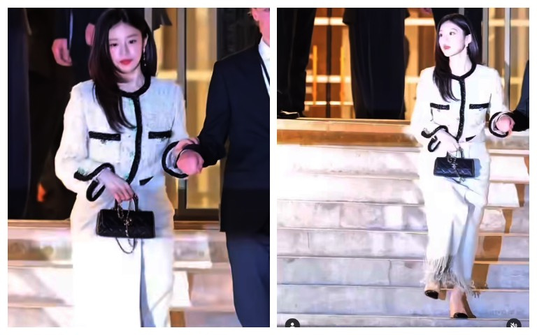 高允貞巴黎小插曲掀熱議！圍巾遮腿被說不專業，「害羞塞紅妝」意外爆紅