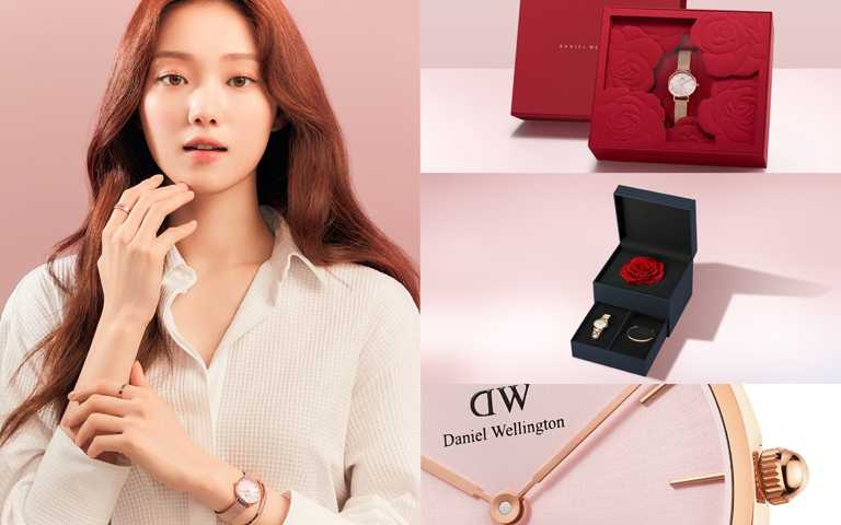 七夕限定成雙飾愛!李聖經最新爆款DW「Petite Melrose柔光粉」腕錶,掀起粉色時尚浪漫風暴!