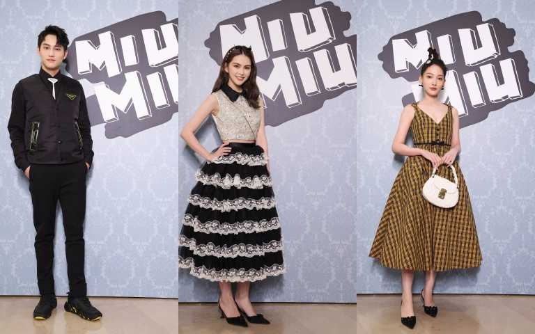 爆料老公偷穿衣卻穿不下！昆凌黑色甜美公主風出席Miu Miu Select派對擔任「甄選者」