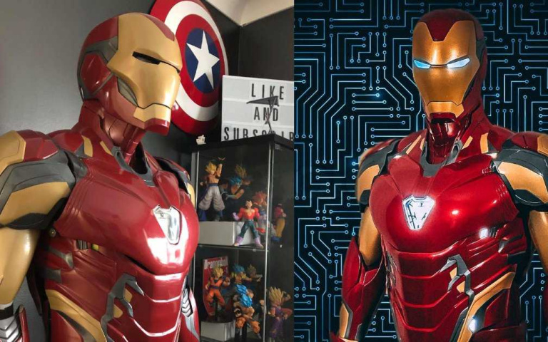 《Marvel》鐵粉又閃瞎所有網民!Frankly built更細膩的「鋼鐵人 」~