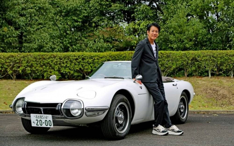 日本男星唐澤壽明的一代豐田神車! 他把TOYOTA 2000GT的敞篷版捐給豐田汽車博物館啦!