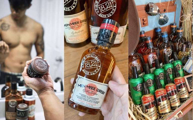 你不能不認識的美國超紅男士保養品牌『18.21 MAN MADE』！光靠復古包裝跟菸草香味就完勝！一堆型男都是愛用者！