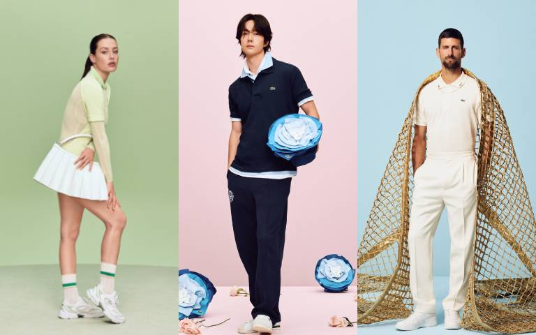 王一博混搭 LACOSTE三色polo衫、時髦魅力爆棚!金棕櫚得主愛黛兒竟把包包當裙子穿?