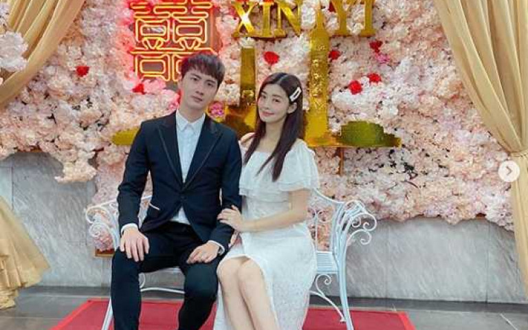 夏如芝登記結婚 甜蜜嫁張捷: 之後的日子請多多指教