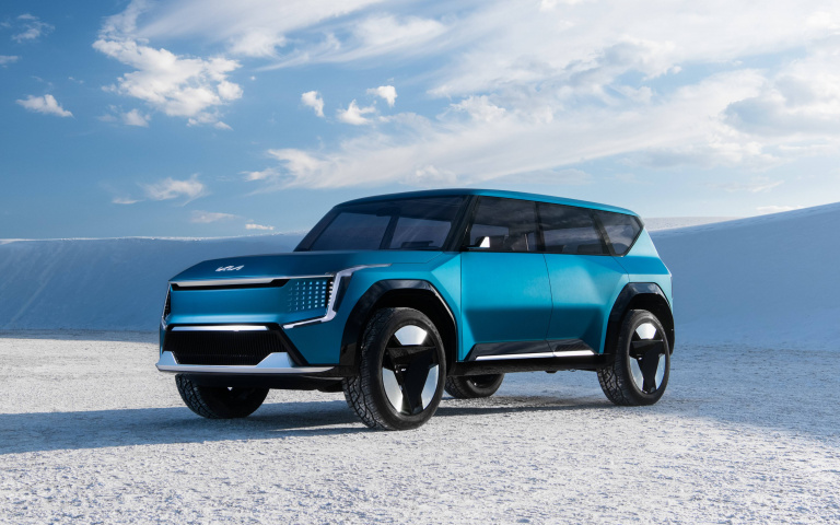 Kia電動豪華七人座休旅也太美了吧 ! 預計2023年登場!