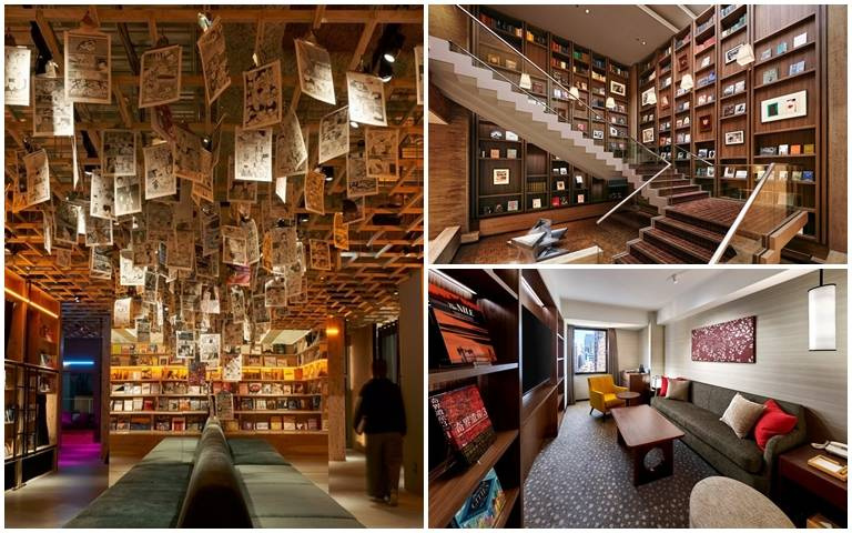 書控快收藏!東京必住3家「圖書館旅宿」 超多藏書任你看