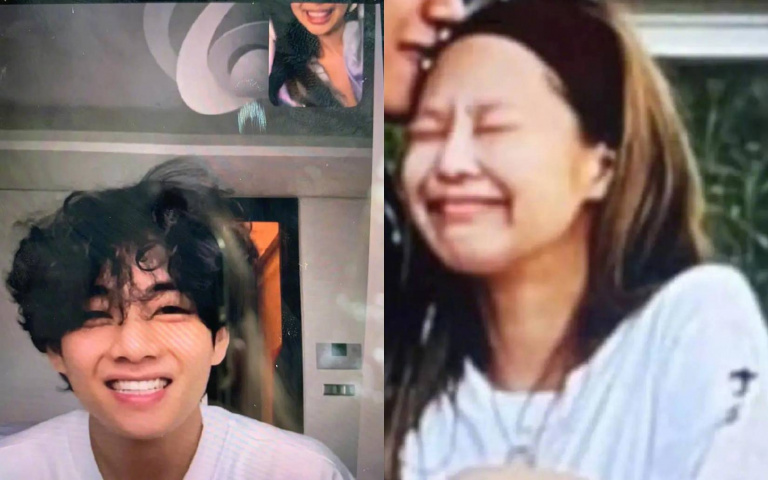 駭客再曝Jennie、V合照!牽手、親吻、視訊通話難辨真偽